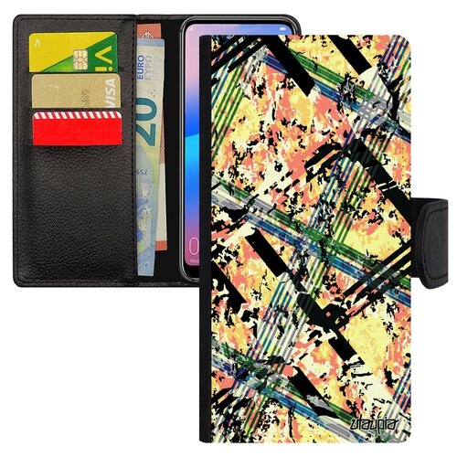 фото Чехол-книжка на мобильный galaxy a10, "тартан плитка" квадрат текстура utaupia