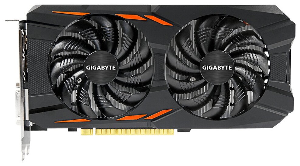 Видеокарта GIGABYTE GeForce GTX 1050 (GV-N105TWF2OC-4GD), Retail