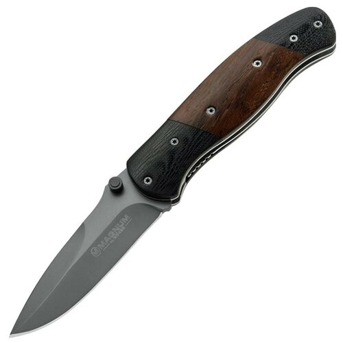 Нож складной Boker Magnum MW коричневый/черный нож boker magnum starfighter 2 0 bk01ry269