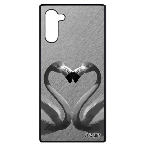 фото Чехол для samsung galaxy note 10, "фламинго" любовь символ utaupia