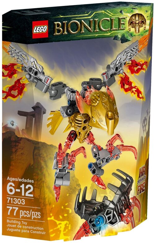 Конструктор LEGO Bionicle 71303 Икир - порождение Огня, 77 дет.