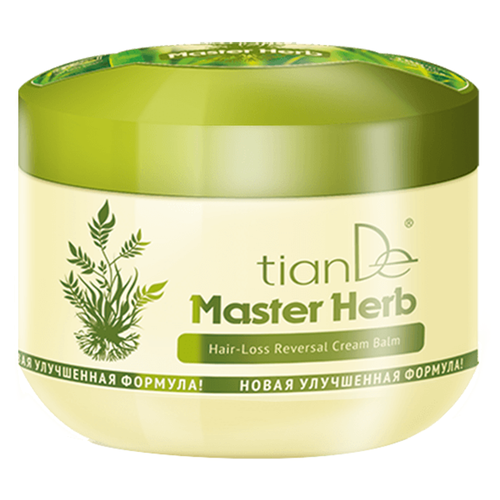 TianDe крем-бальзам Master Herb Hair-Loss Reversal от потери волос, 500 мл tiande шампунь master herb от облысения 420 мл