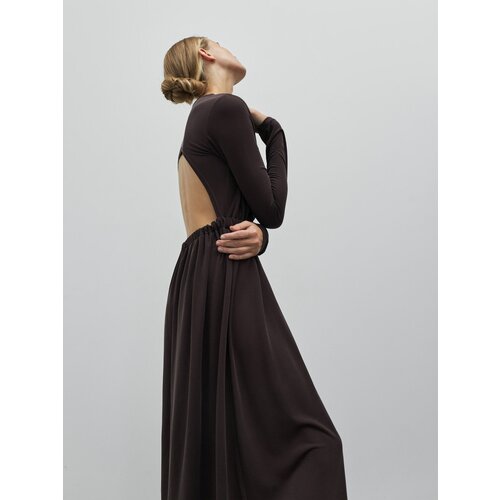 Платье GATE31, размер S, коричневый