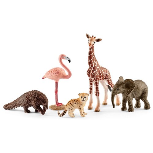 Фигурки Schleich Wild Life Животные дикой природы 42388, 5 шт.