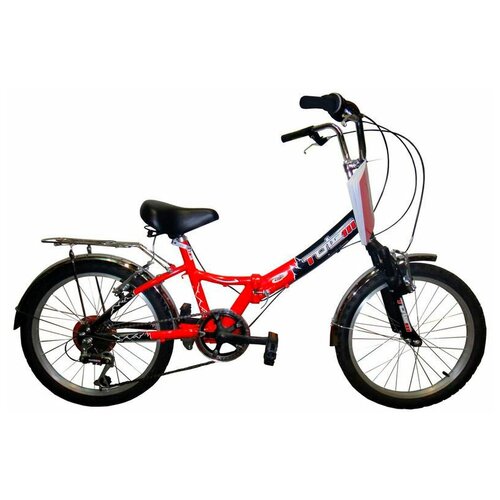 фото Подростковый городской велосипед totem sf-276a-20 красный (требует финальной сборки)
