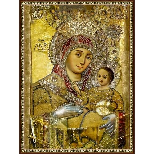 Икона Божией Матери Вифлеемская на дереве вифлеемская божья матерь икона на холсте