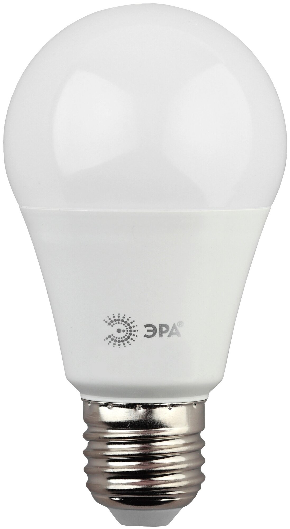 Лампа светодиод 13Вт груша А60 Е27 6000К 1040Лм матовая стандарт LED A60-13W-860-E27 ЭРА