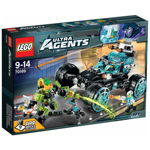 LEGO Ultra Agents 70169 Секретный патруль агентов, 475 дет.