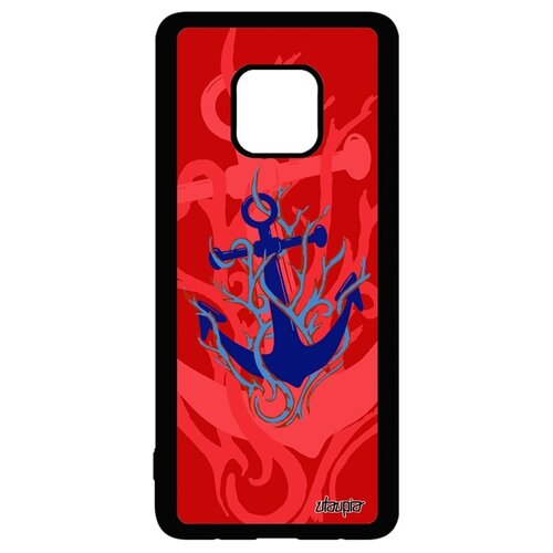 фото Чехол для huawei mate 20 pro, "якорь" капитан гавань utaupia