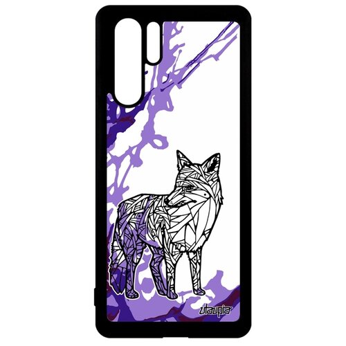 фото Чехол на мобильный huawei p30 pro, "лиса" коварная хищник utaupia