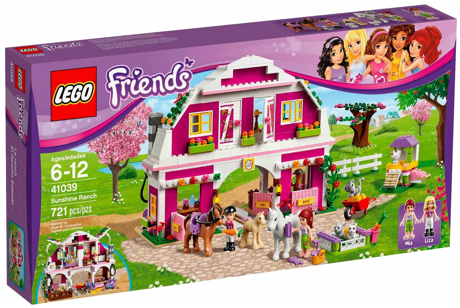 Конструктор LEGO Friends 41039 Ранчо Саншайн