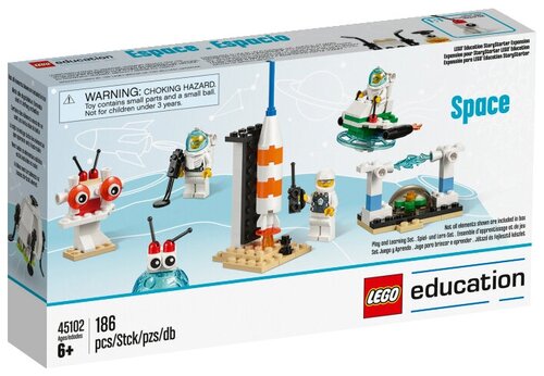 Конструктор LEGO Education StoryStarter 45102 Дополнительный набор - Космос, 186 дет.