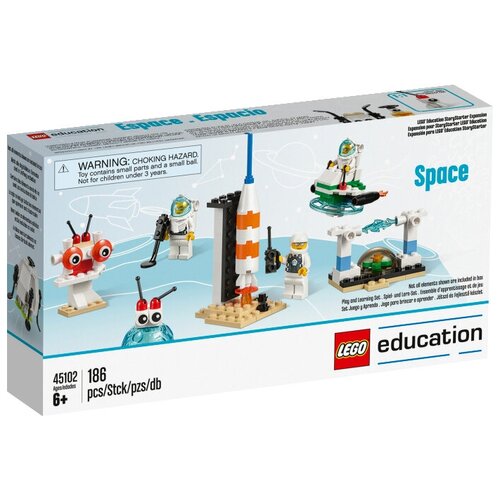 Конструктор LEGO Education StoryStarter 45102 Дополнительный набор - Космос, 186 дет. конструктор lego 71404 дополнительный набор башмак гумбы 76 дет