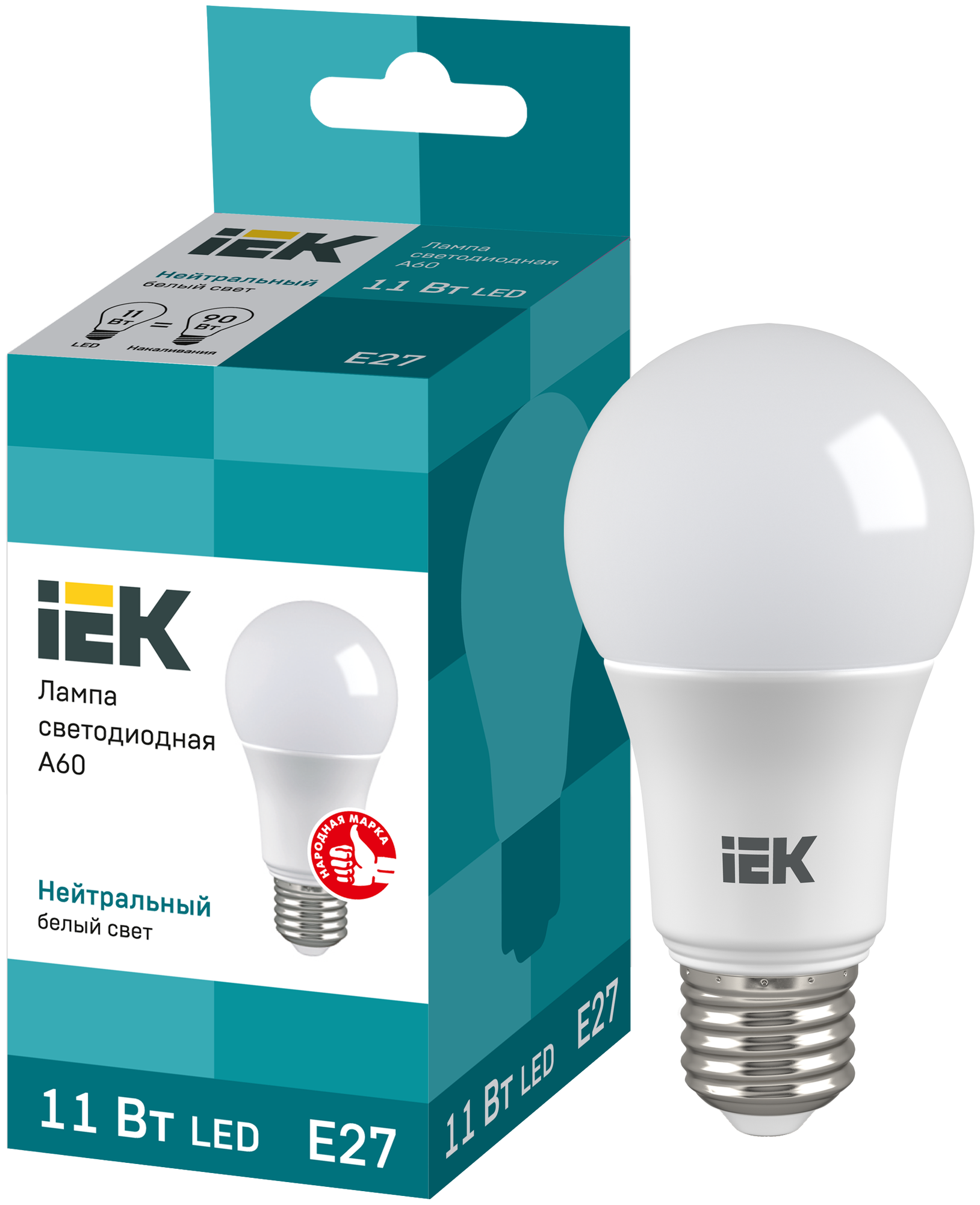 IEK Led LLE-A60-11-230-40-E27 .