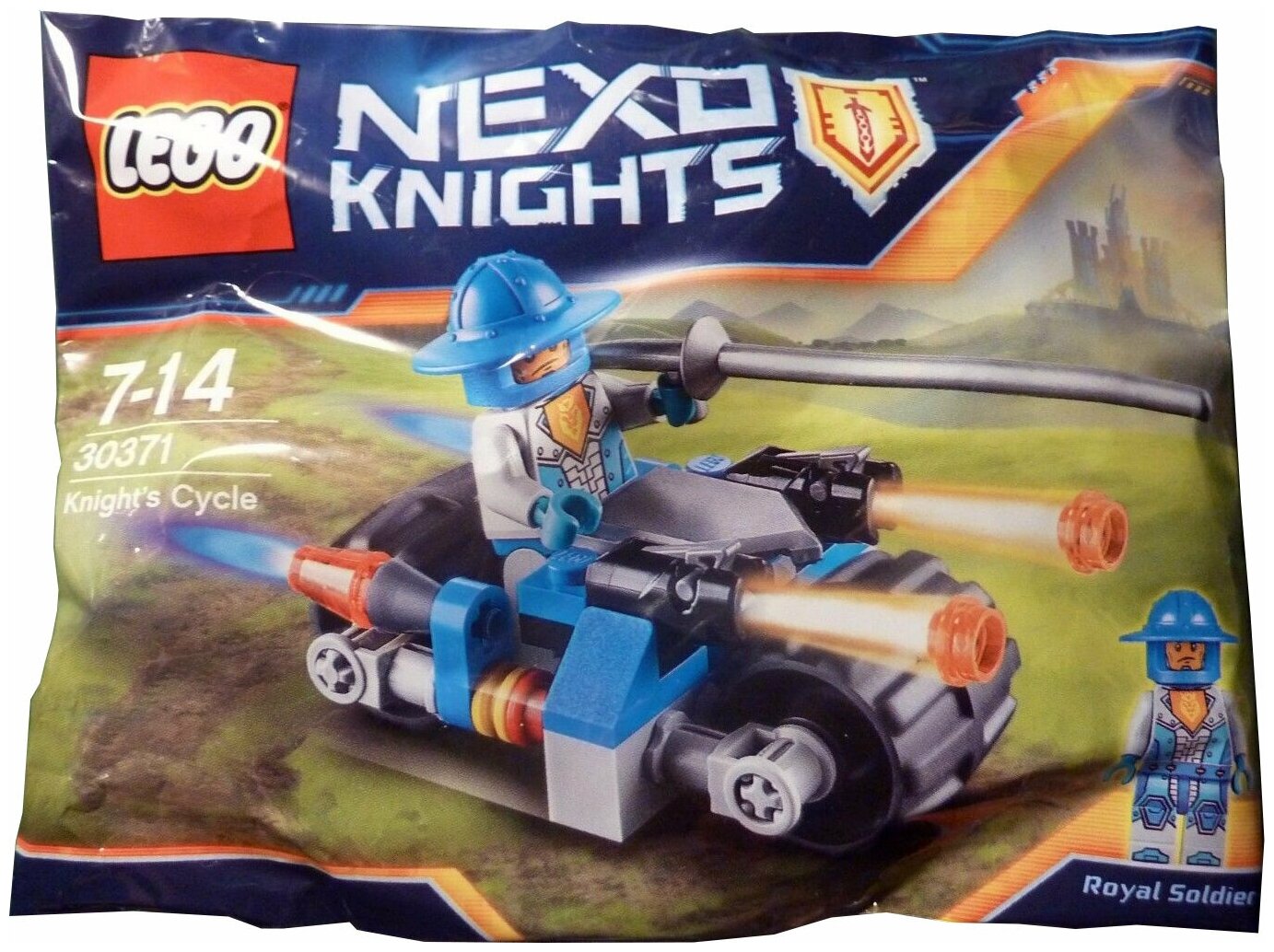 Конструктор LEGO Nexo Knights 30371 Мотоцикл рыцаря