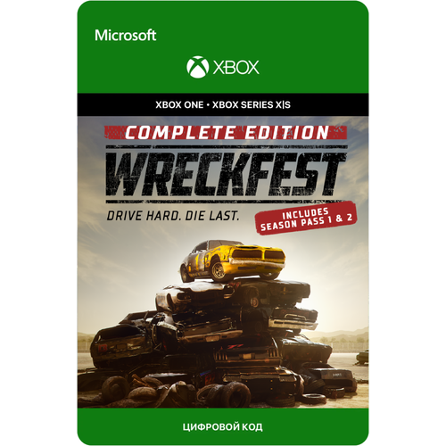 wreckfest season pass 2 Игра Wreckfest - Complete Edition для Xbox One/Series X|S (Аргентина), русский перевод, электронный ключ