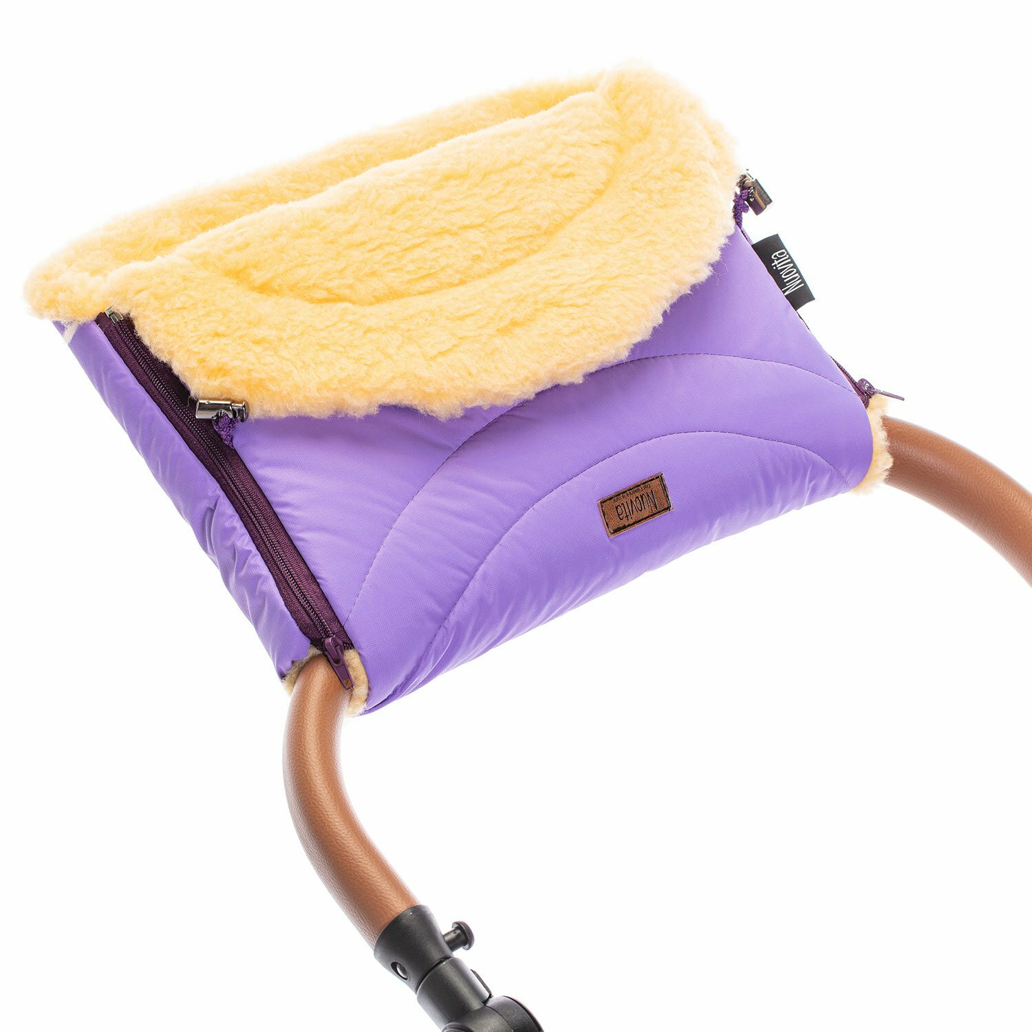 Муфта меховая для коляски Nuovita Tundra Pesco (Viola/Фиолетовый)