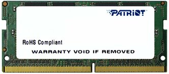 Оперативная память Patriot Memory SL 4 ГБ DDR4 2133 МГц SODIMM CL15 PSD44G213381S