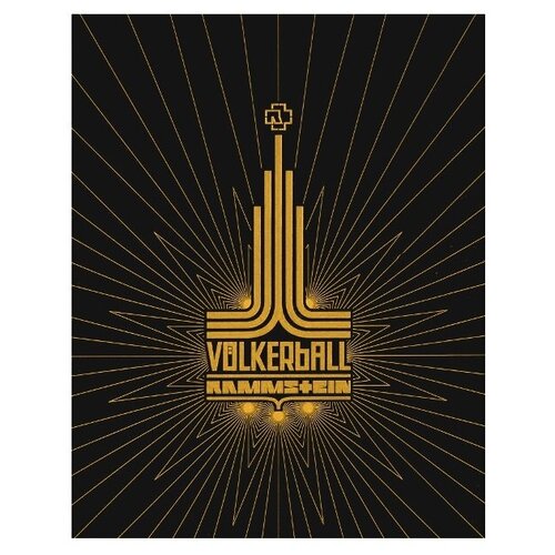 Компакт диск Universal Rammstein - Volkerball (CD + DVD) cd dvd вельвет продавец кукол подарочный бокс второго альбома группы вельвет компакт диск dvd буклет