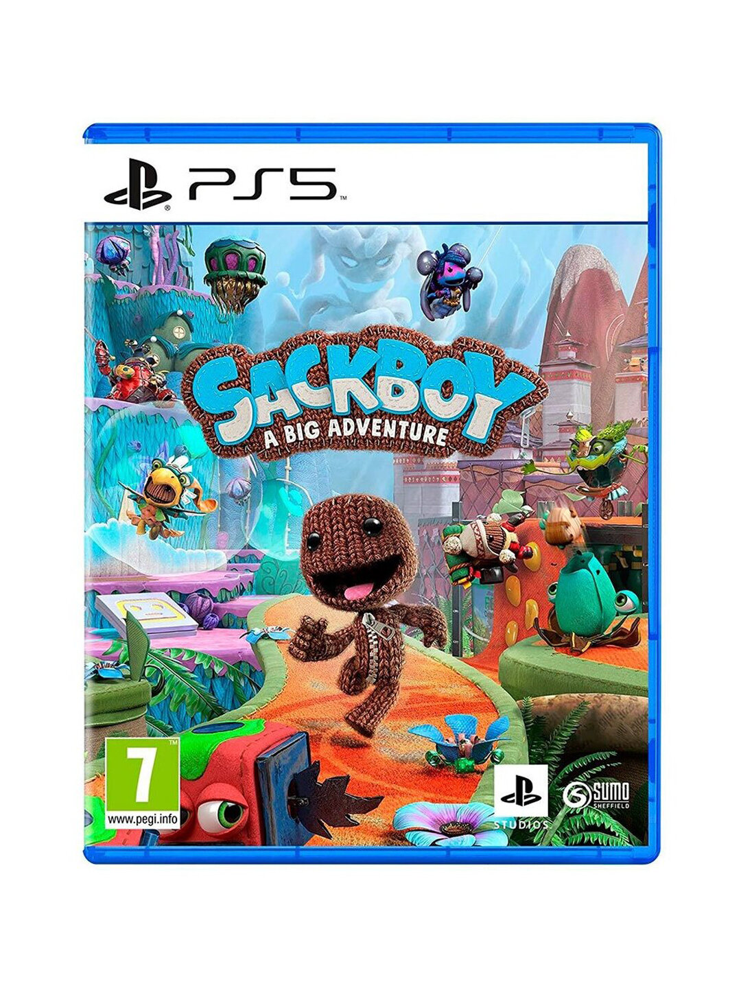 Игра Сэкбой (Sackboy): Большое приключение (A Big Adventure) PS5 Русская Версия Диск на PlayStation 5