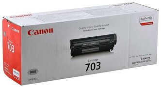 Картридж лазерный Canon 703 черный (2000 с.)