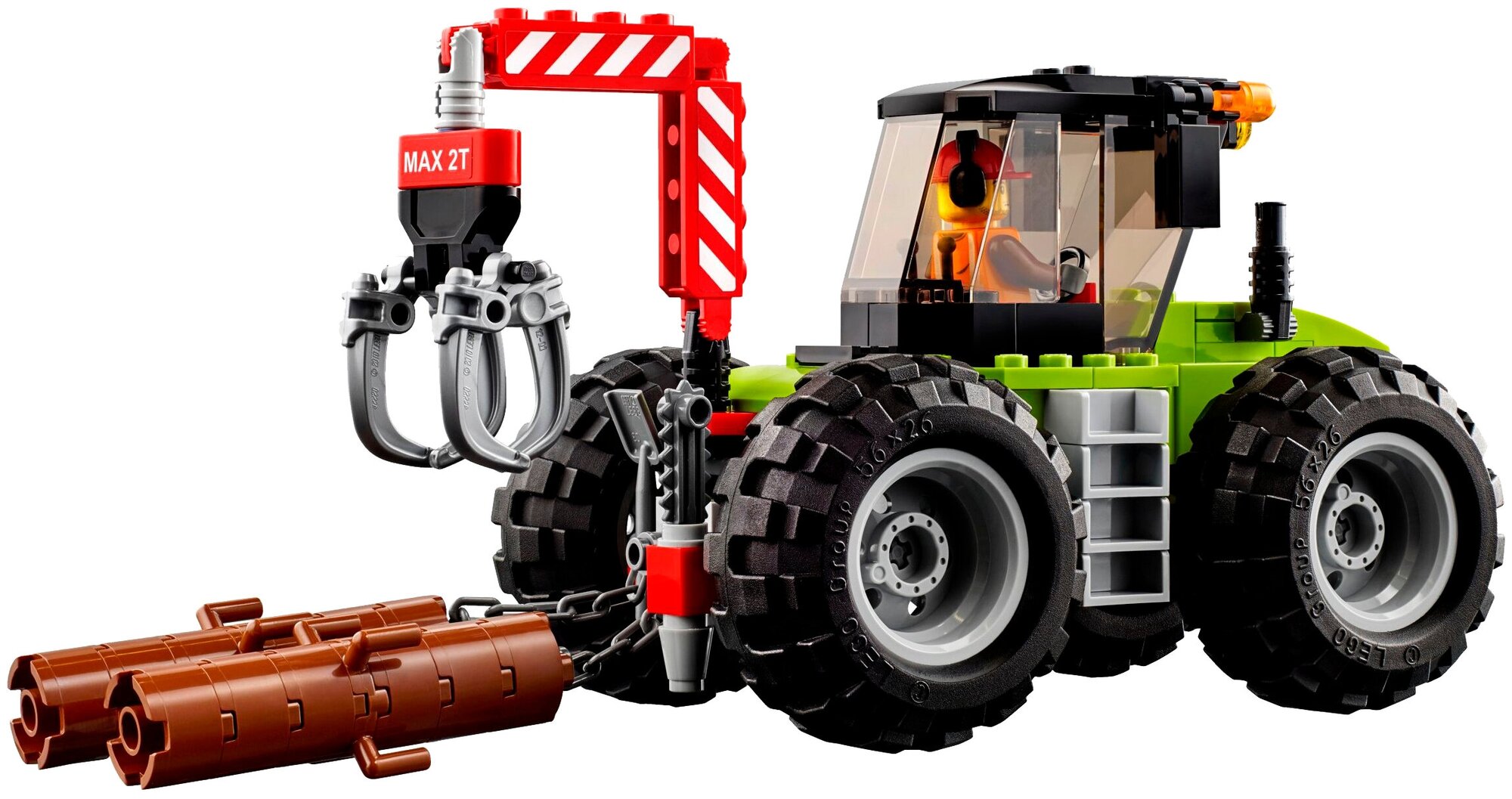 Конструктор LEGO City Great Vehicles Лесной трактор - фото №4