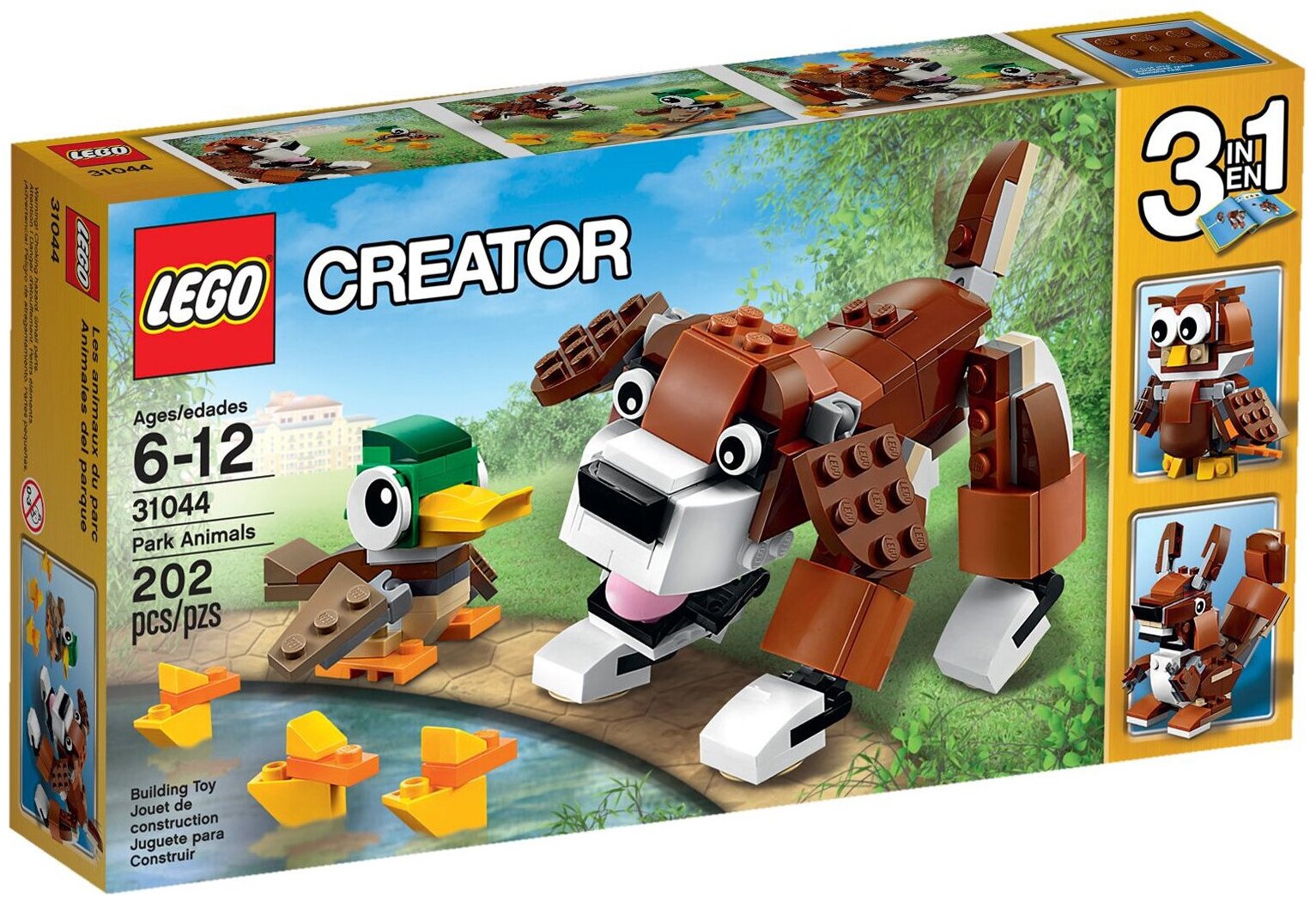 Конструктор LEGO Creator Животные в парке (31044)