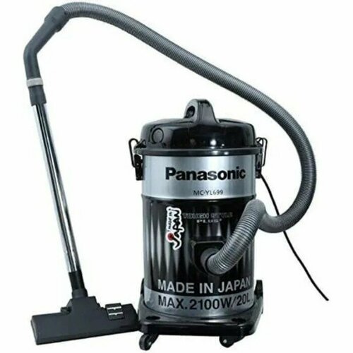 Panasonic Пылесос PANASONIC MC-YL699S, 2100 Вт, 20 л, черно-серебристый