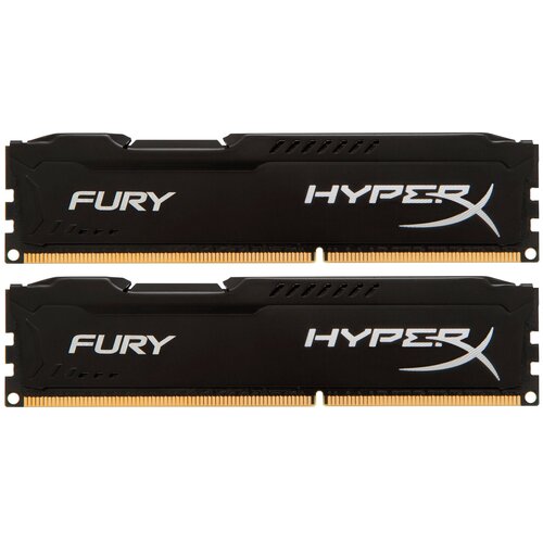 Оперативная память HyperX Fury 16 ГБ 8 ГБ x 2 шт DDR3 1866 МГц DIMM CL10 HX318C10FBK216 749000₽