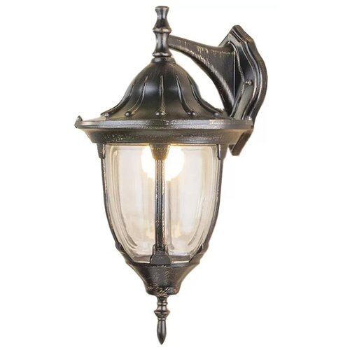 Настенный фонарь уличный Elektrostandard GL 1003D черное золото / 9909-G (GL 1003D)