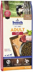Сухой корм для собак Bosch Adult, при чувствительном пищеварении, ягненок, с рисом 15 кг
