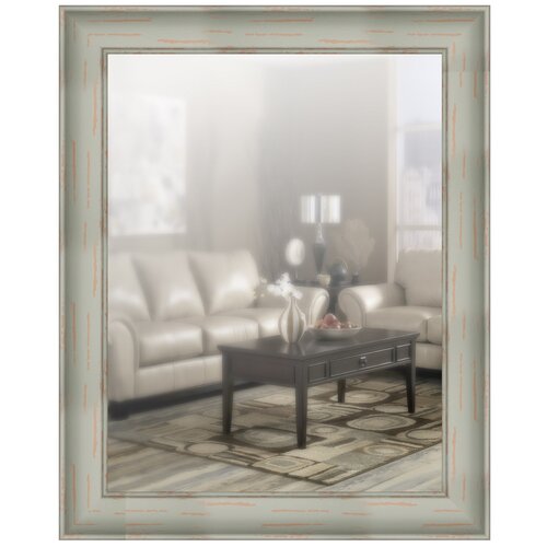 фото Зеркало в широкой раме 40 x 50 см, модель p045074 аурита