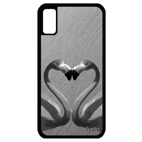 фото Чехол на iphone x, "фламинго" розовый самец utaupia