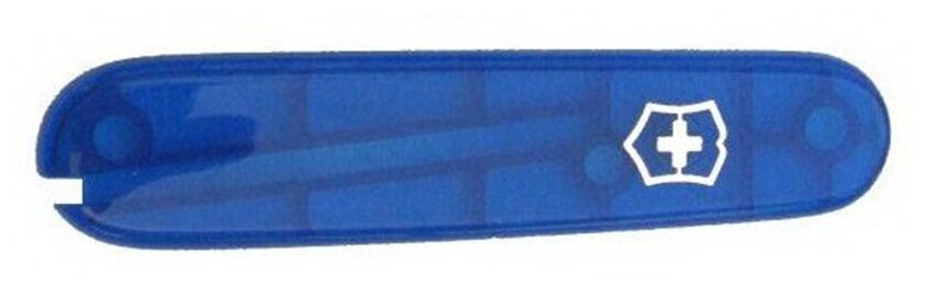 Передняя накладка для ножей Victorinox 91 мм пластиковая полупрозрачная синяя C.3602.T3