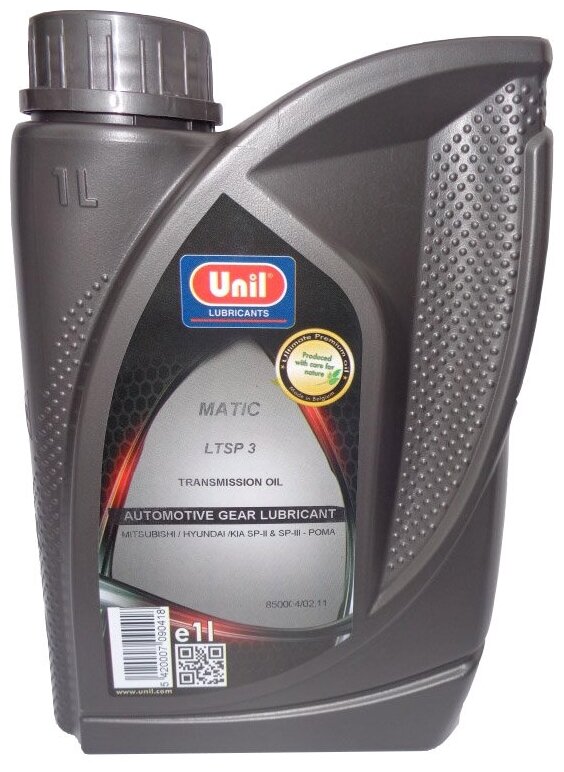 Unil Масло Трансмиссионное Акпп Matic Ltsp 3 (1l) UNIL арт. 5420007090418