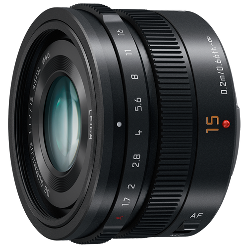 Объектив Leica Camera DG Summilux 15mm f/1.7 Asph, черный объектив panasonic nocticron 42 5mm f 1 2 asph dg o i s h ns043