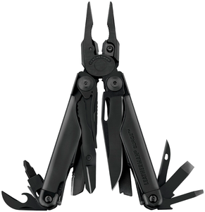 Мультитул пассатижи LEATHERMAN Мультитул LEATHERMAN Surge 830165 Stainless Серебристый с чехлом черный