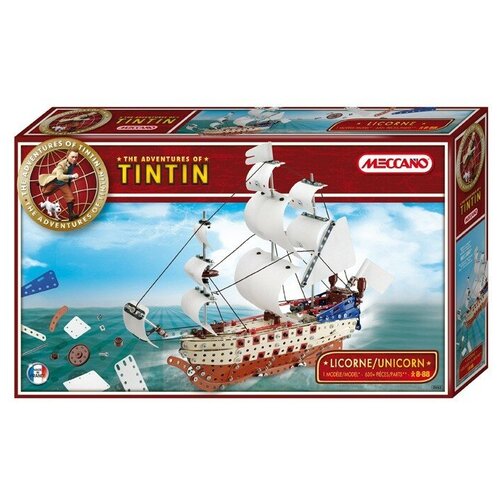 фото Конструктор meccano tintin 830553 корабль единорог, 630 дет.