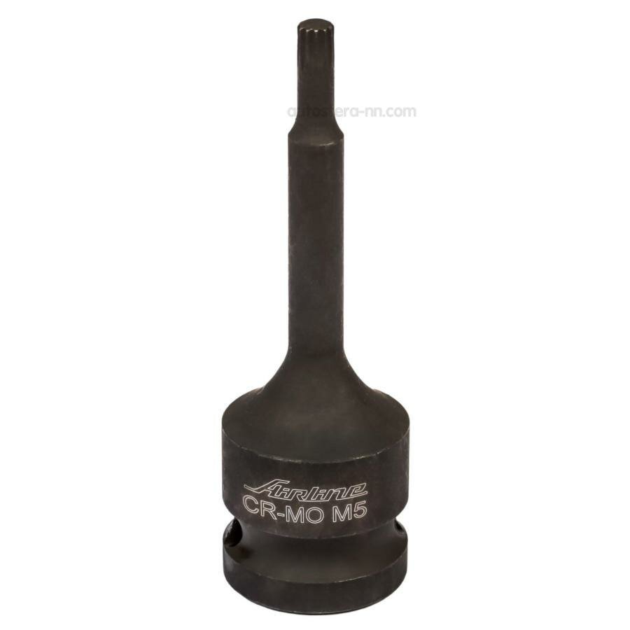 AIRLINE ATAS033 Головка ударная 1/2"DR SPLINE M5 (AIRLINE)