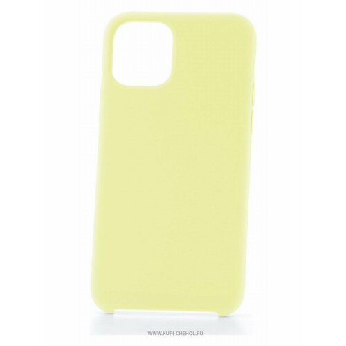 Чехол для iPhone 11 Pro Derbi Slim Silicone-2 светло-желтый