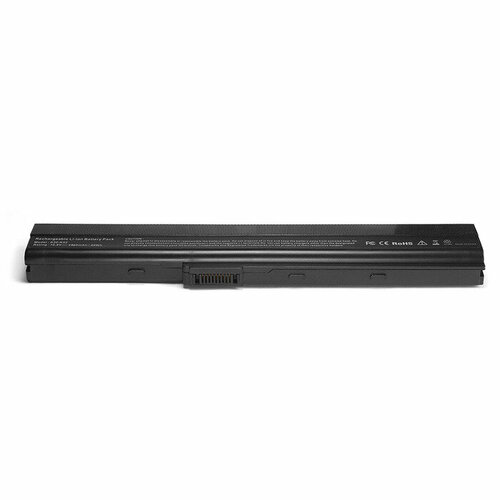 Аккумулятор для ноутбука Asus K52F, A40, A50, A52JB, K42F, K52JB, K62, N82, P42, P52, Pro5, Pro8, X8F Series. 10.8V 5200mAh A31-K42, A32-K42 аккумулятор для ноутбука asus k52f a50 a52jb k42f k52jb k62 n82 p52 pro8 x8f 10 8v 4400mah pn a31 k42 a32 k42