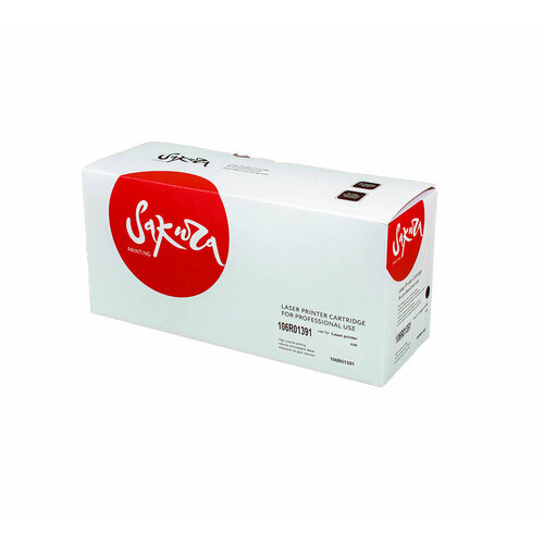 4 шт. Картридж лазерный Sakura 106R01391 черный black 3000 стр. для Xerox (SA106R01391) картридж sakura 106r01391 3000 стр черный