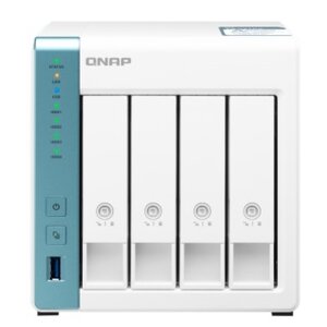 Сетевое хранилище данных QNAP SMB QNAP TS-431P3-4G NAS 4 HDD trays