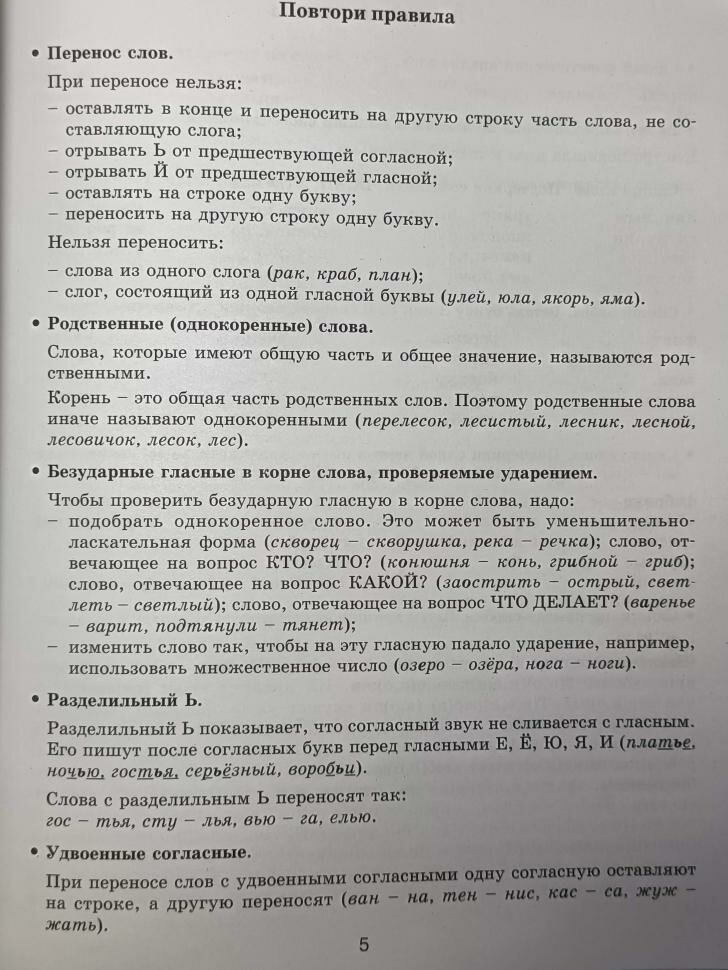 Летние задания по русскому языку для повторения и закрепления учебного материала. 2 класс - фото №12