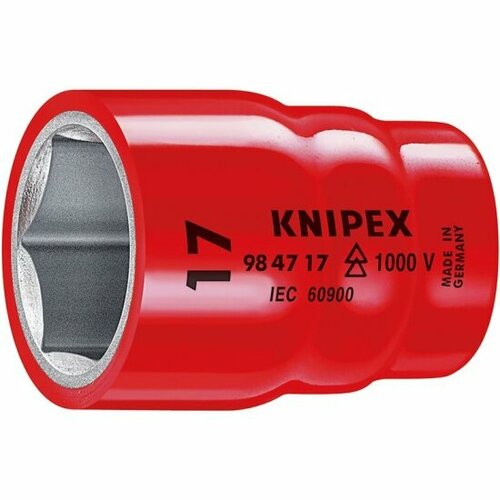 Торцевая головка Knipex KN-984724, изолированная, 24мм