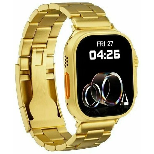Смарт часы X-BO 8 Ultra PREMIUM Series Smart WatchAndroid, Золотые