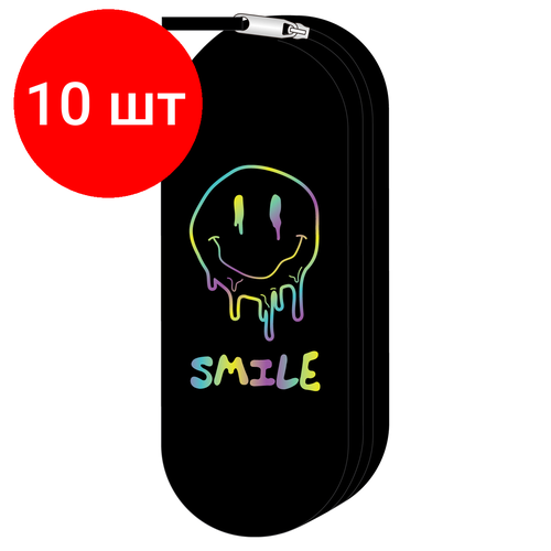 Комплект 10 шт, Пенал 210*80*45 ArtSpace Neon Smile, полиэстер