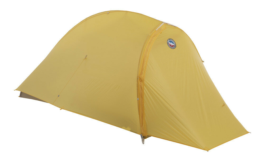 Палатка одноместная Big Agnes Fly Creek HV UL1 Bikepack Solution Dye, yellow