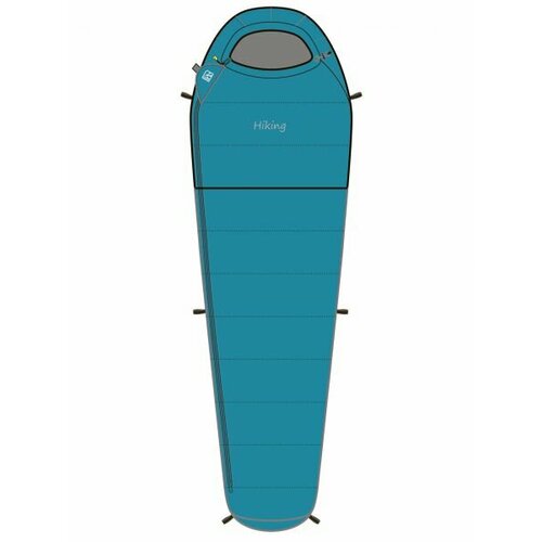 Спальный мешок BASK Hiking V2 XL Right синий свтлсерый 5569000₽