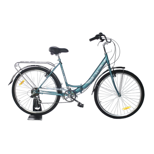 Велосипед взрослый складной Stels 26 Pilot 850 рама 19 морская волна 2021 года 1478400₽